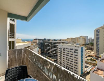 Apartamento com vista espetacular ao lado da praia